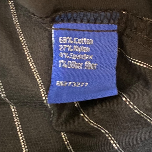 Apt 9 Black with silver women's blouse sz XS - Picture 4 of 4